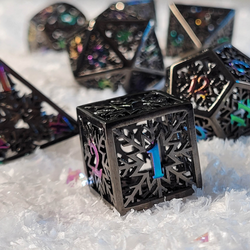 Dice Forged: Poly 7 set Hollow