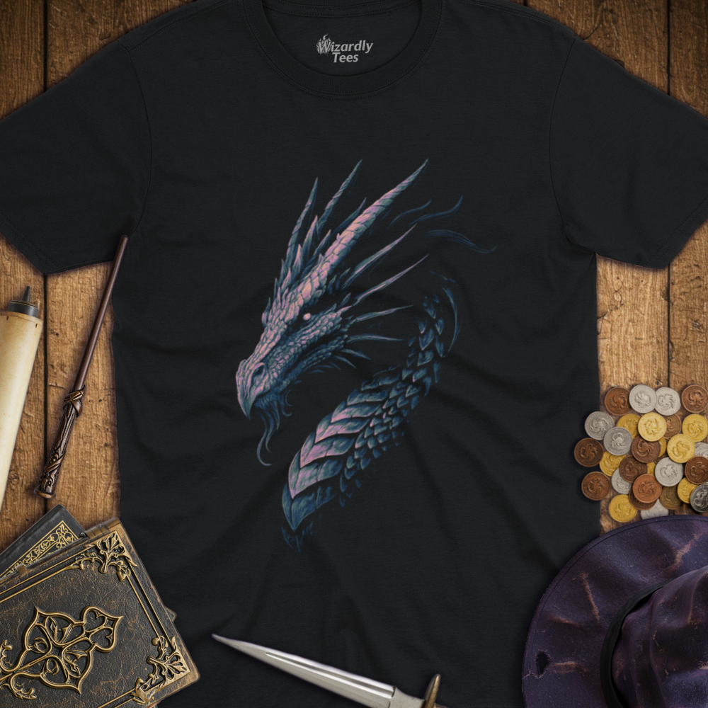 T-Shirt Wizardly: Shadowed Dragon Pearl