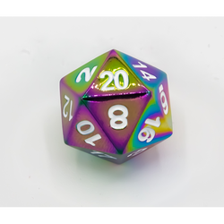 Dice Critical Hit: D20 Single Metal