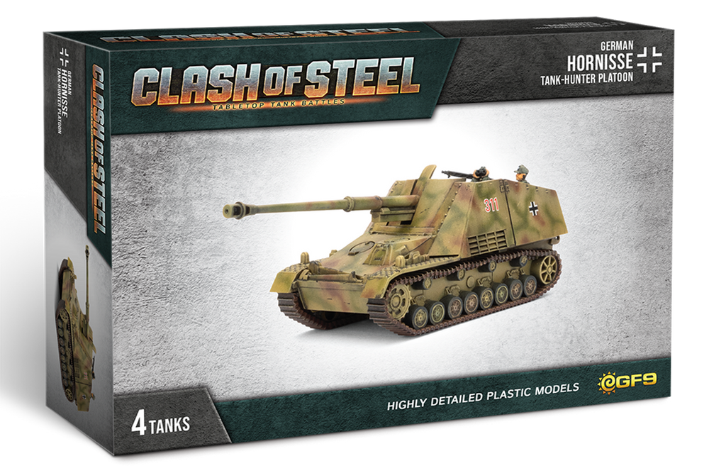 Clash of Steel: German - Hornisse Tank-hunter Platoon (x4 Plastic)