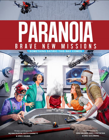 Paranoia: Brave New Missions: Something Satiric This Way Comes