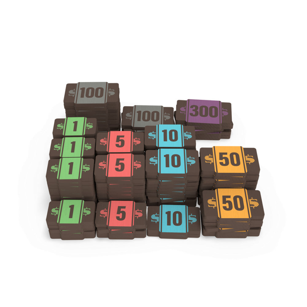 Speakeasy: Wooden Money Tokens