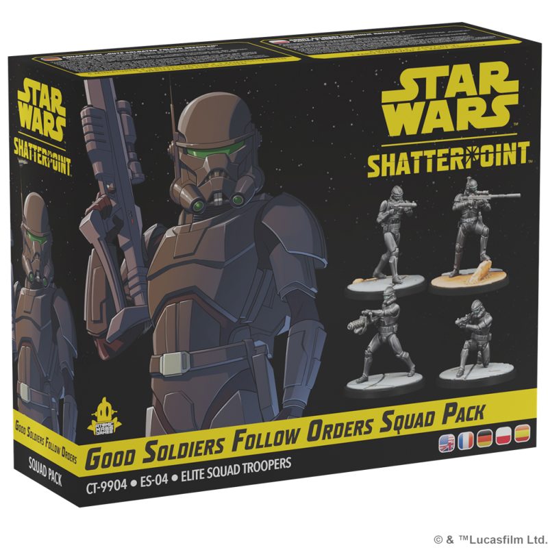 Star Wars Shatterpoint: Imperial CT-9904 Squad - Good Soldiers Follow Orders