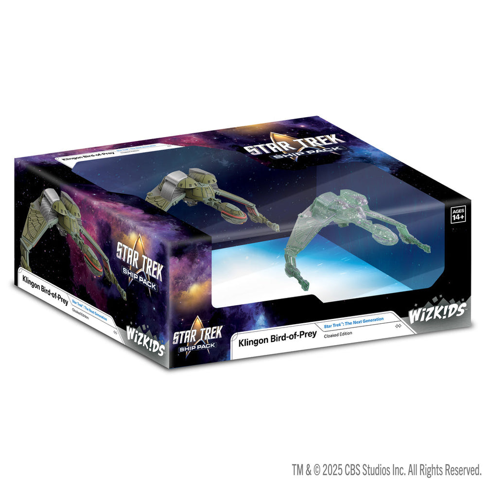 Star Trek Into the Unknown: Ship - Bird-of-Prey- Cloaked and Uncloaked