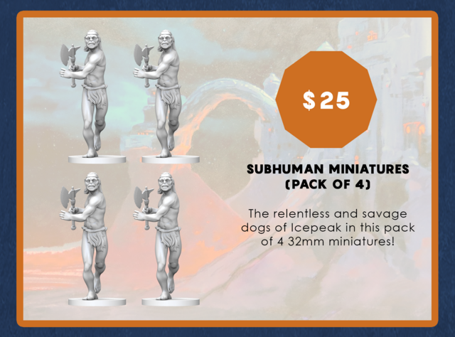 Fire & Ice Adventure Game: Mini - Subhumans