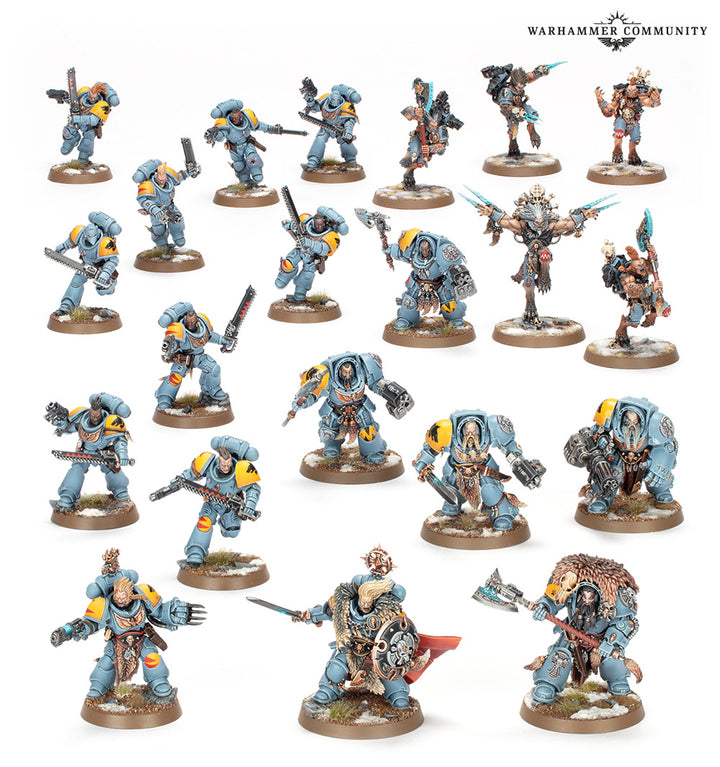Warhammer 40K Space Wolves:  Combat Patrol
