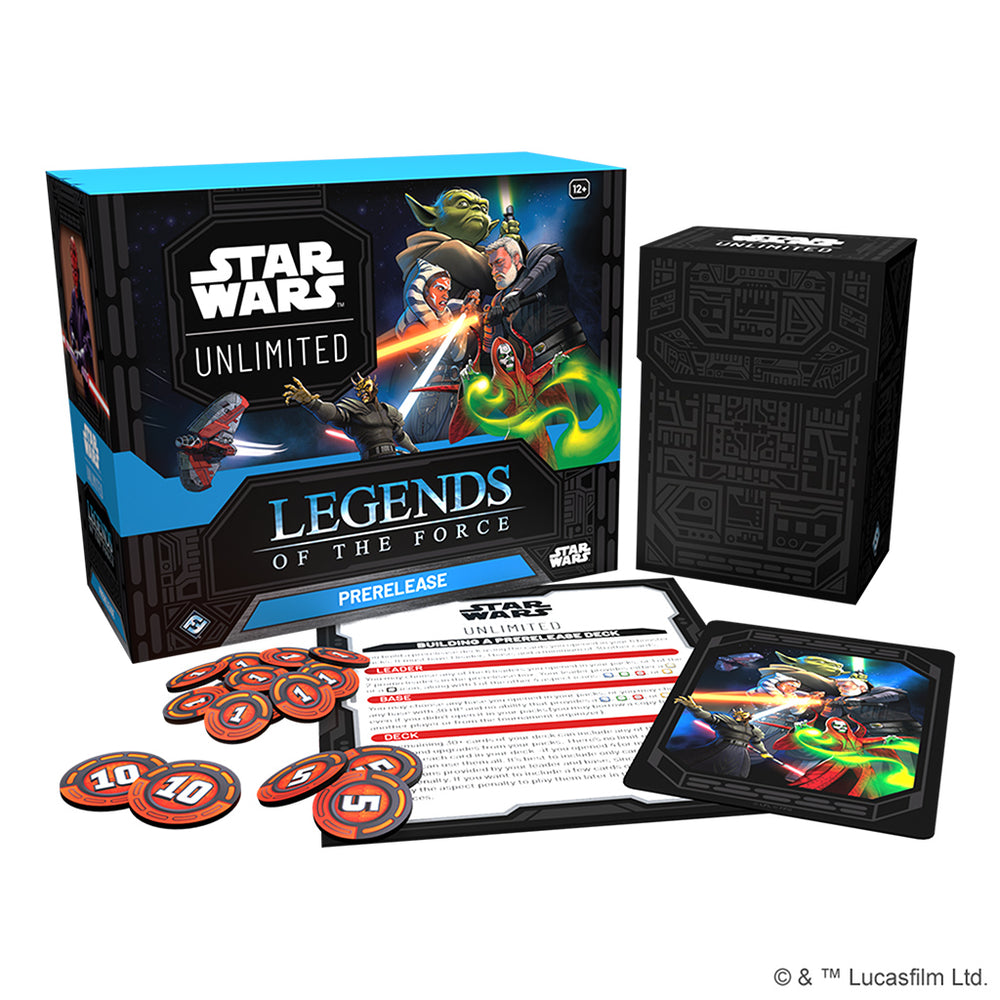 Star Wars Unlimited: 05 Legends of the Force: Prerelease Box