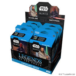Star Wars Unlimited: 05 Legends of the Force Spotlight Deck
