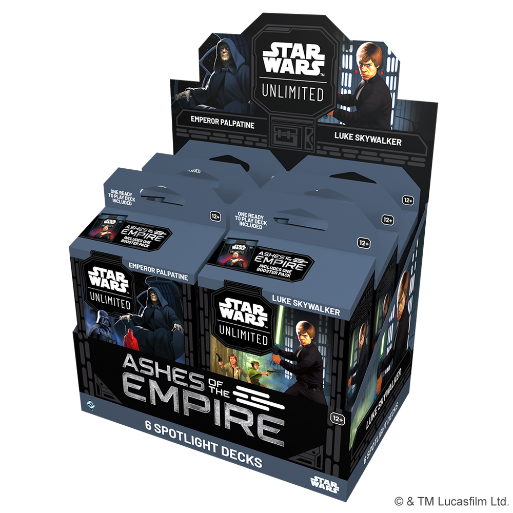 Star Wars Unlimited: 08 Ashes of the Empire Spotlight Deck