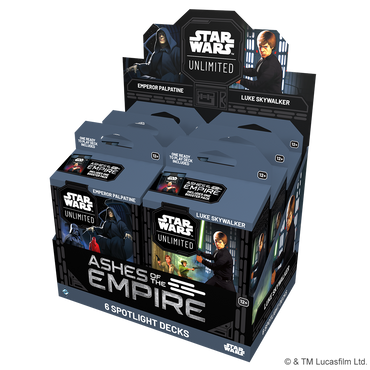Star Wars Unlimited: 08 Ashes of the Empire Spotlight Deck