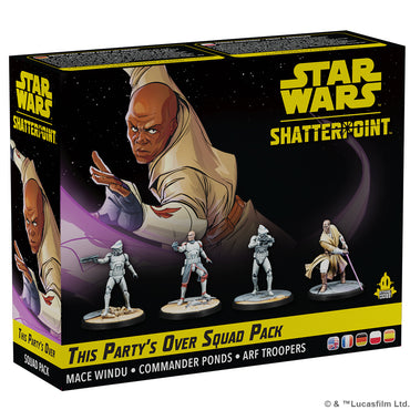 Star Wars Shatterpoint: Republic - Mace Windu Squad - This Party's Over - Mace Windu