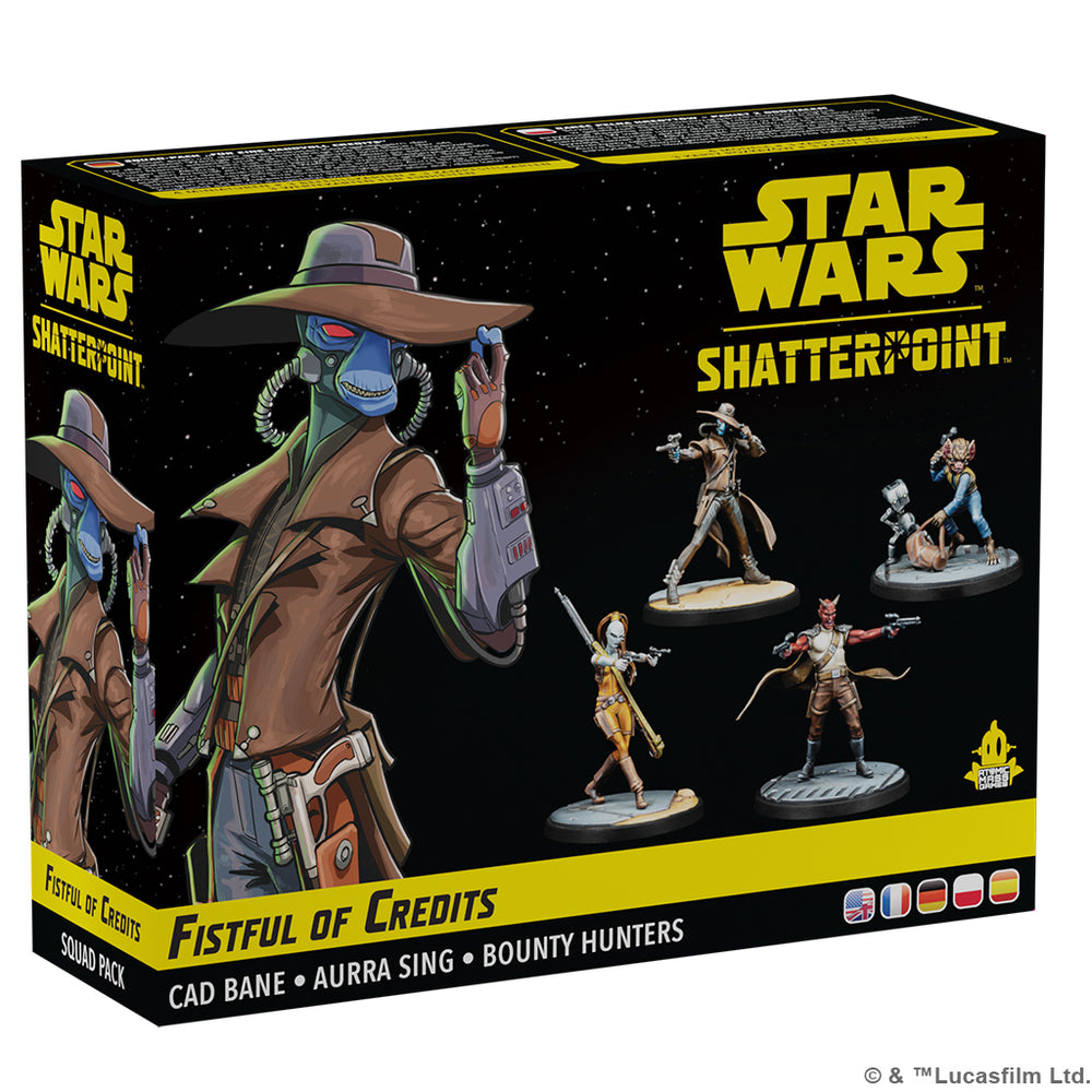 Star Wars Shatterpoint: Scum - Cad Bane Squad - Fistful of Credits
