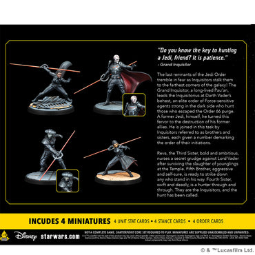 Star Wars Shatterpoint: Empire - Grand Inquisitor Squad - Jedi Hunters