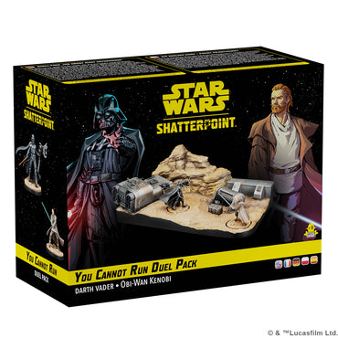 Star Wars Shatterpoint: Duel Pack - You Cannot Run (Obi-Wan Kenobi vs Darth Vader)