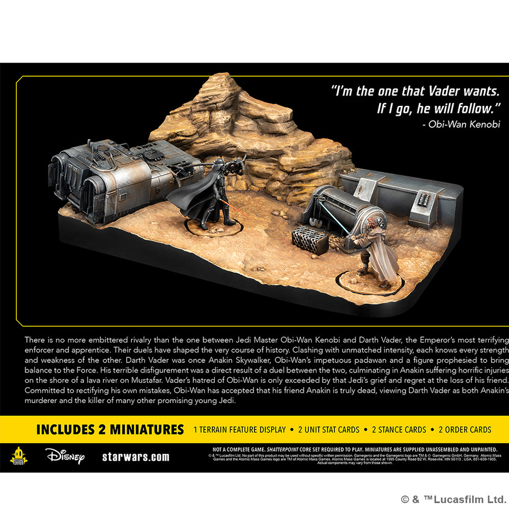 Star Wars Shatterpoint: Duel Pack - You Cannot Run (Obi-Wan Kenobi vs Darth Vader)