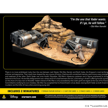 Star Wars Shatterpoint: Duel Pack - You Cannot Run (Obi-Wan Kenobi vs Darth Vader)