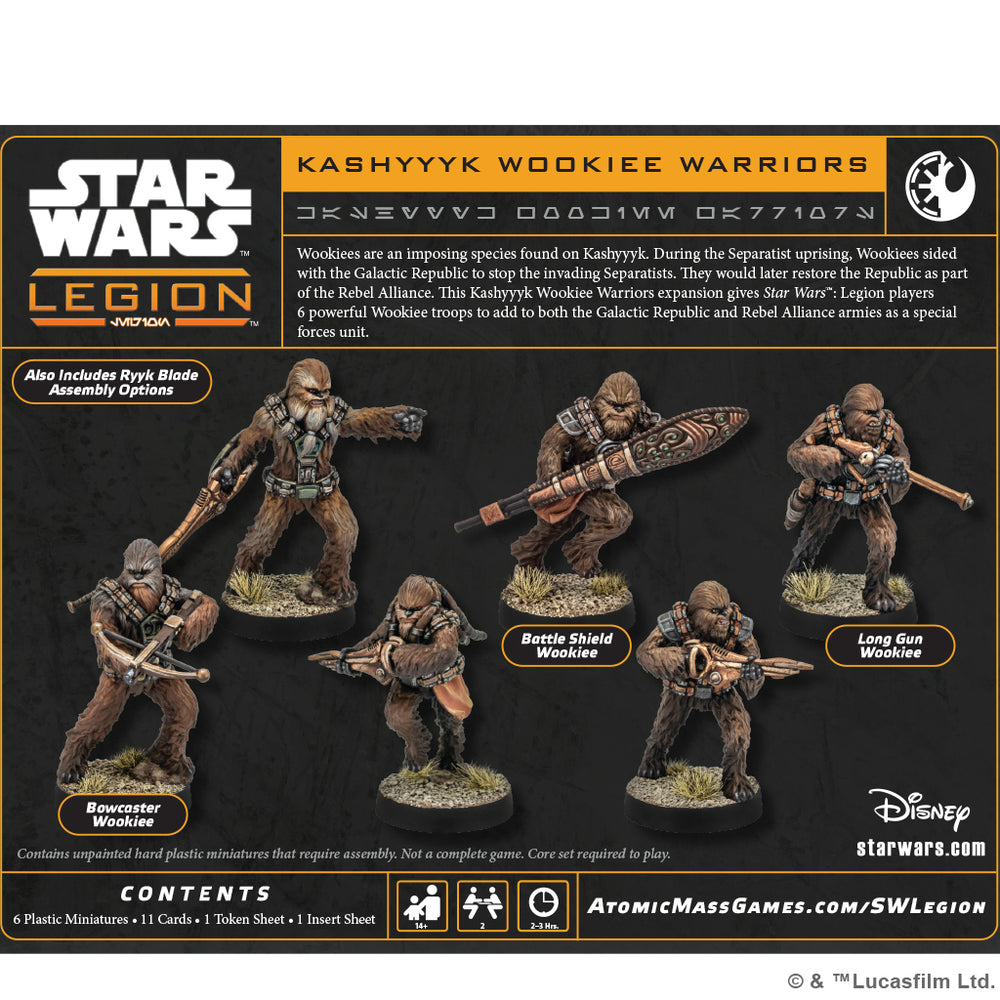 Star Wars Legion: Republic/Rebel Unit - Wookiee Warriors