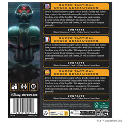 Star Wars Legion: Seperatists Super Tactical Droid Commanders