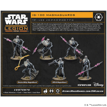 Star Wars Legion: Seperatists IG-100 Magnaguards