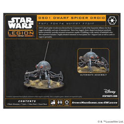 Star Wars Legion: Separatists DSD1 Dwarf Spider Droid