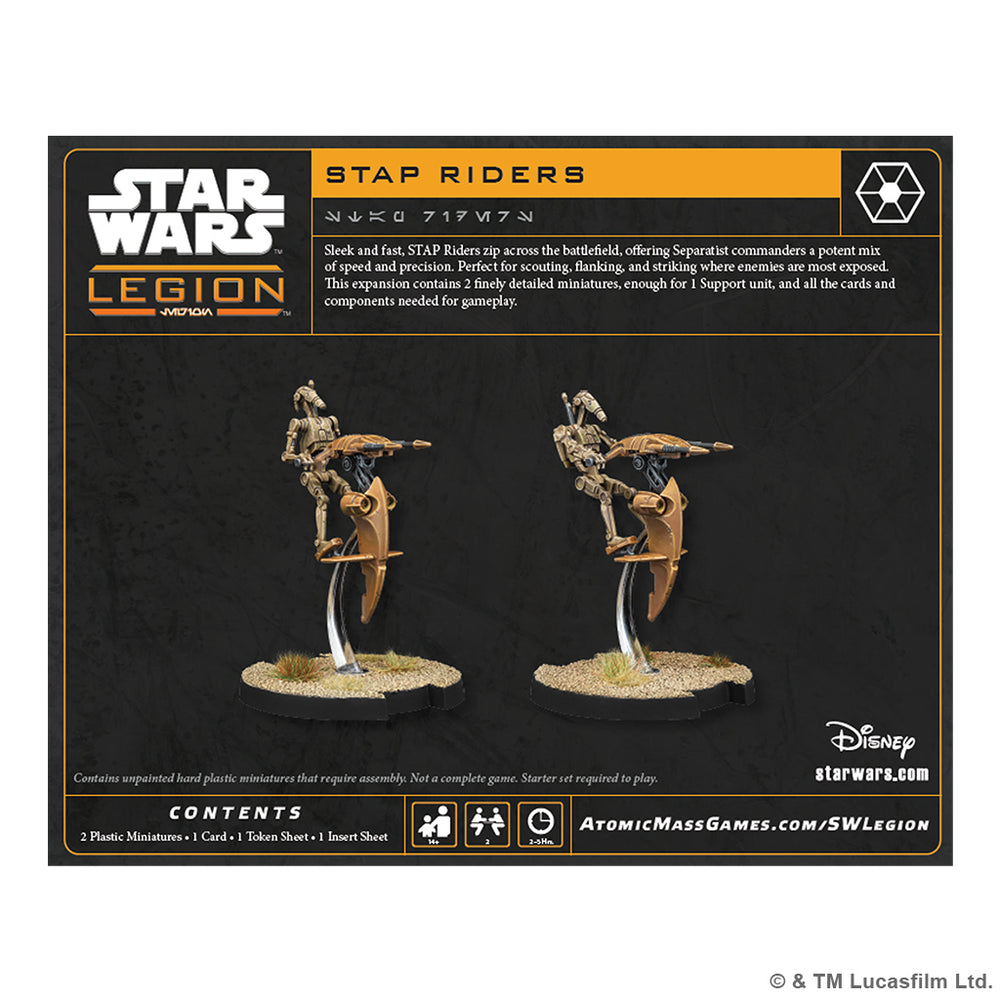 Star Wars Legion: Separatist STAP Riders