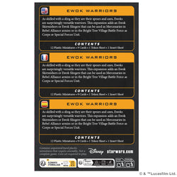 Star Wars Legion: Rebel Ewok Warriors