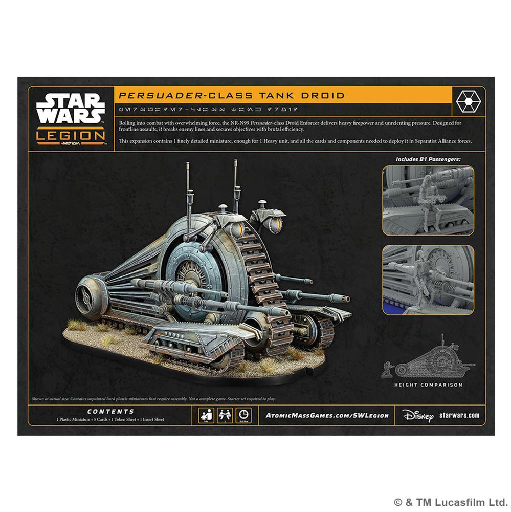 Star Wars Legion: Separatist NR-N99 Persuader Droid