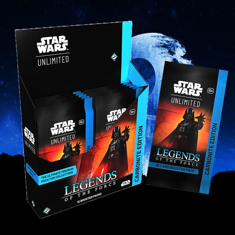 Star Wars Unlimited: 05 Legends of the Force Carbonite Booster