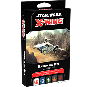 Star Wars X-Wing 2e: Cards Hotshots and Aces Reinforcement Pack