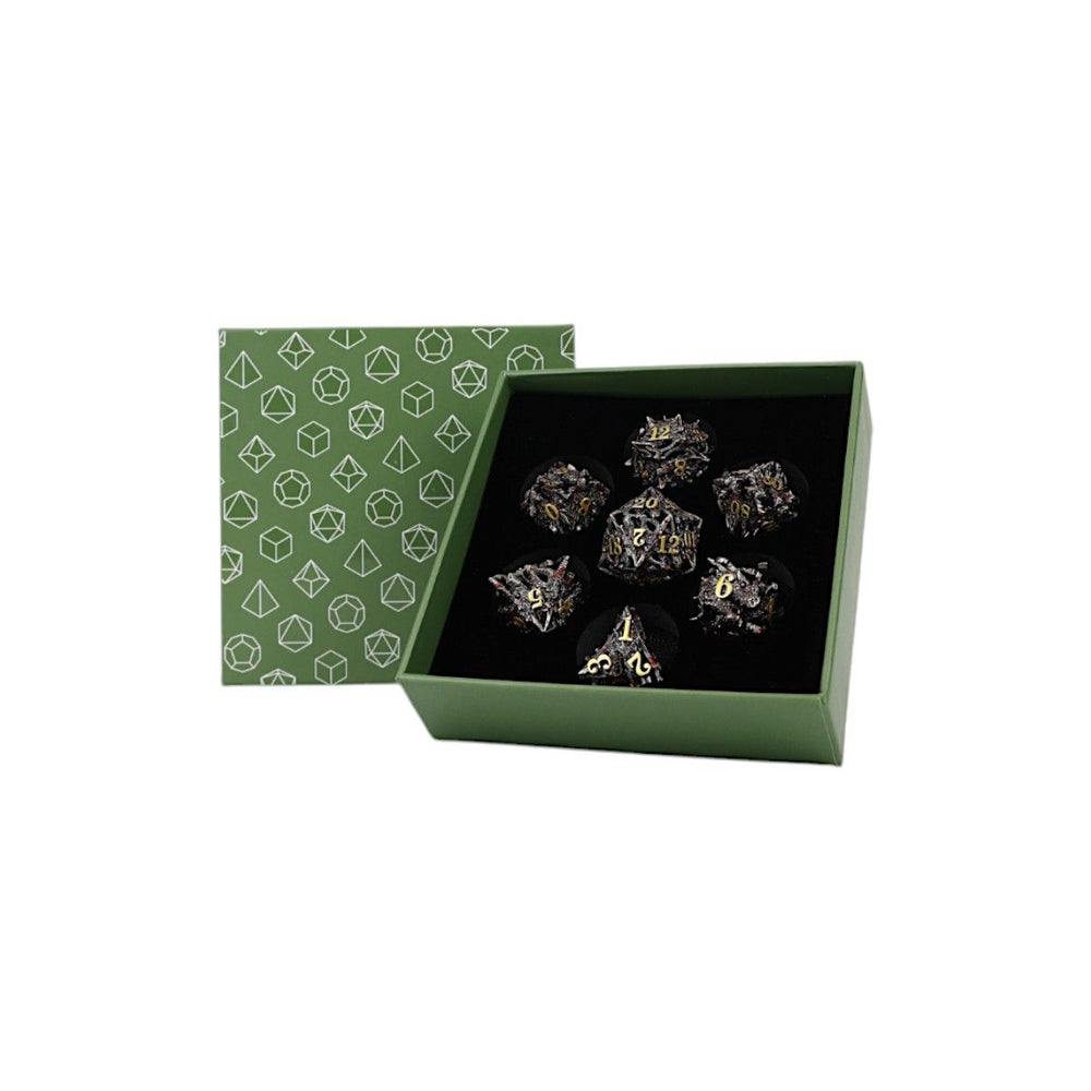 Dice LPG: Poly 7-set Dragon Rage