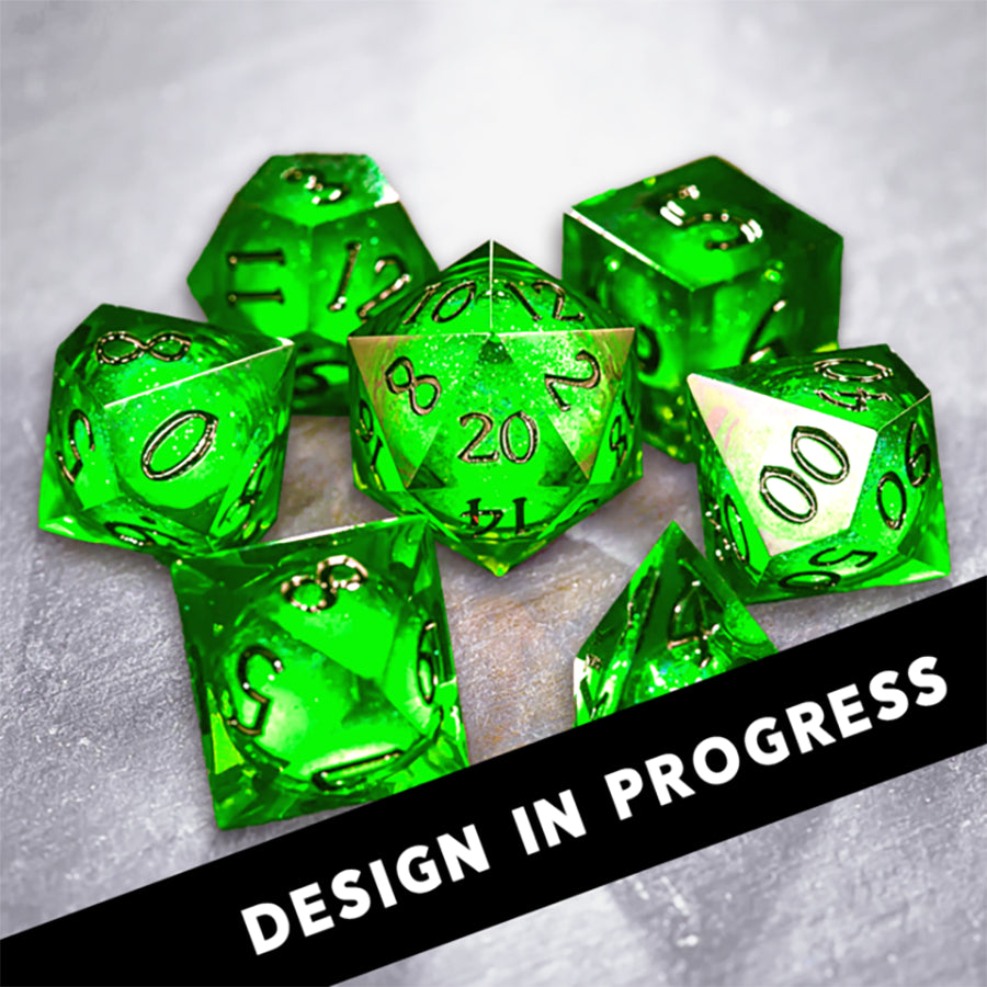 Teenage Mutant Ninja Turtles RPG: Mutagen Green Dice Set