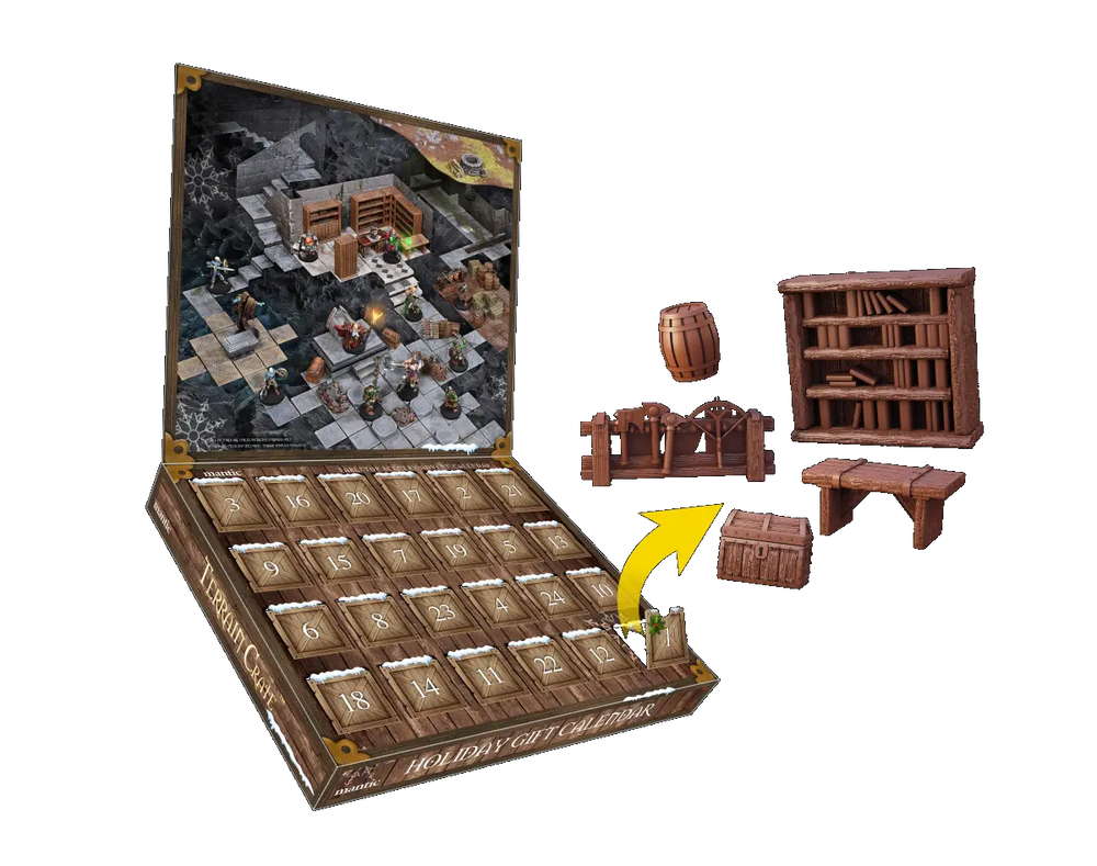 Terrain Crate: Holiday Advent Gift Calendar Scenery Collection