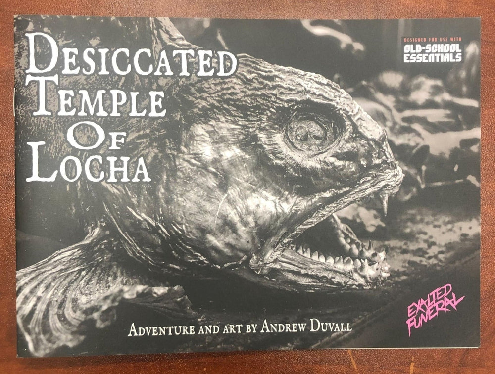 Old School Essentials: Desiccated Temple of Locha