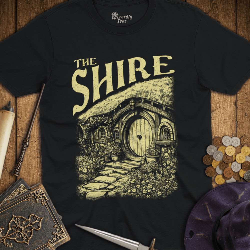 T-Shirt Wizardly: The Shire Golden