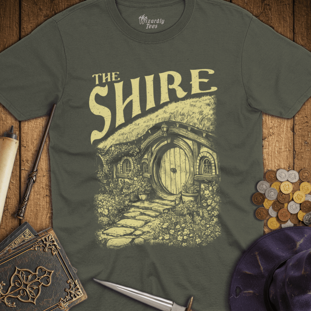 T-Shirt Wizardly: The Shire Golden
