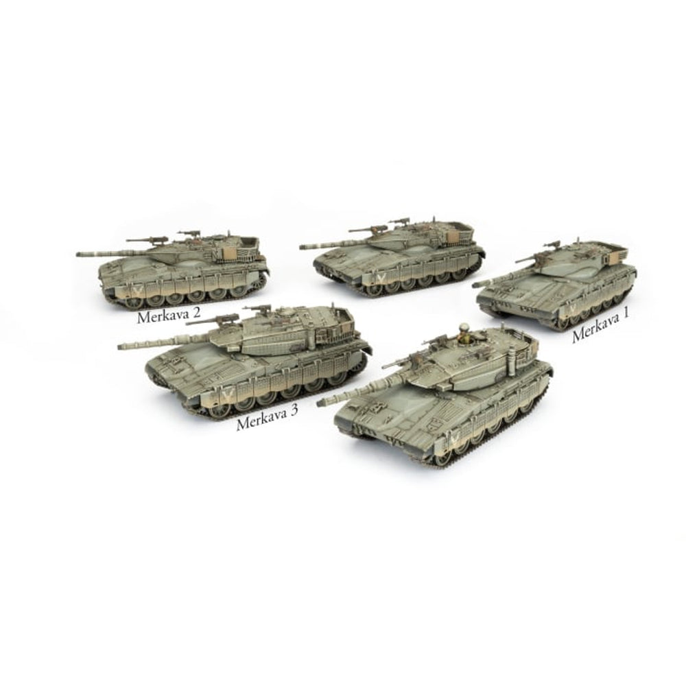 World War 3: Israeli Merkava Tank Platoon (WWIII x5 Plastic)