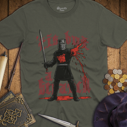 T-Shirt Wizardly: Tis But A Scratch Black Knight