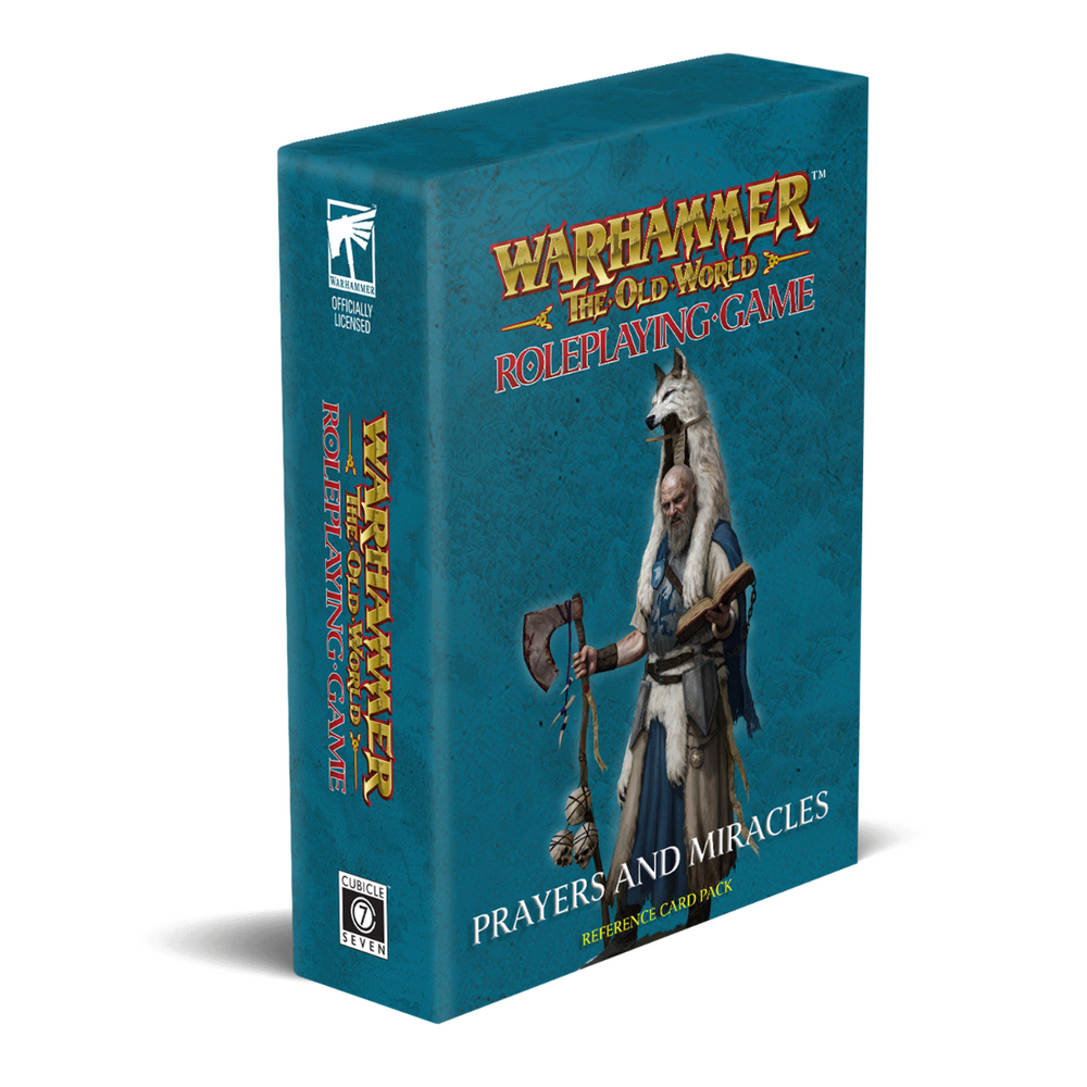 Warhammer The Old World RPG: Reference Card Pack