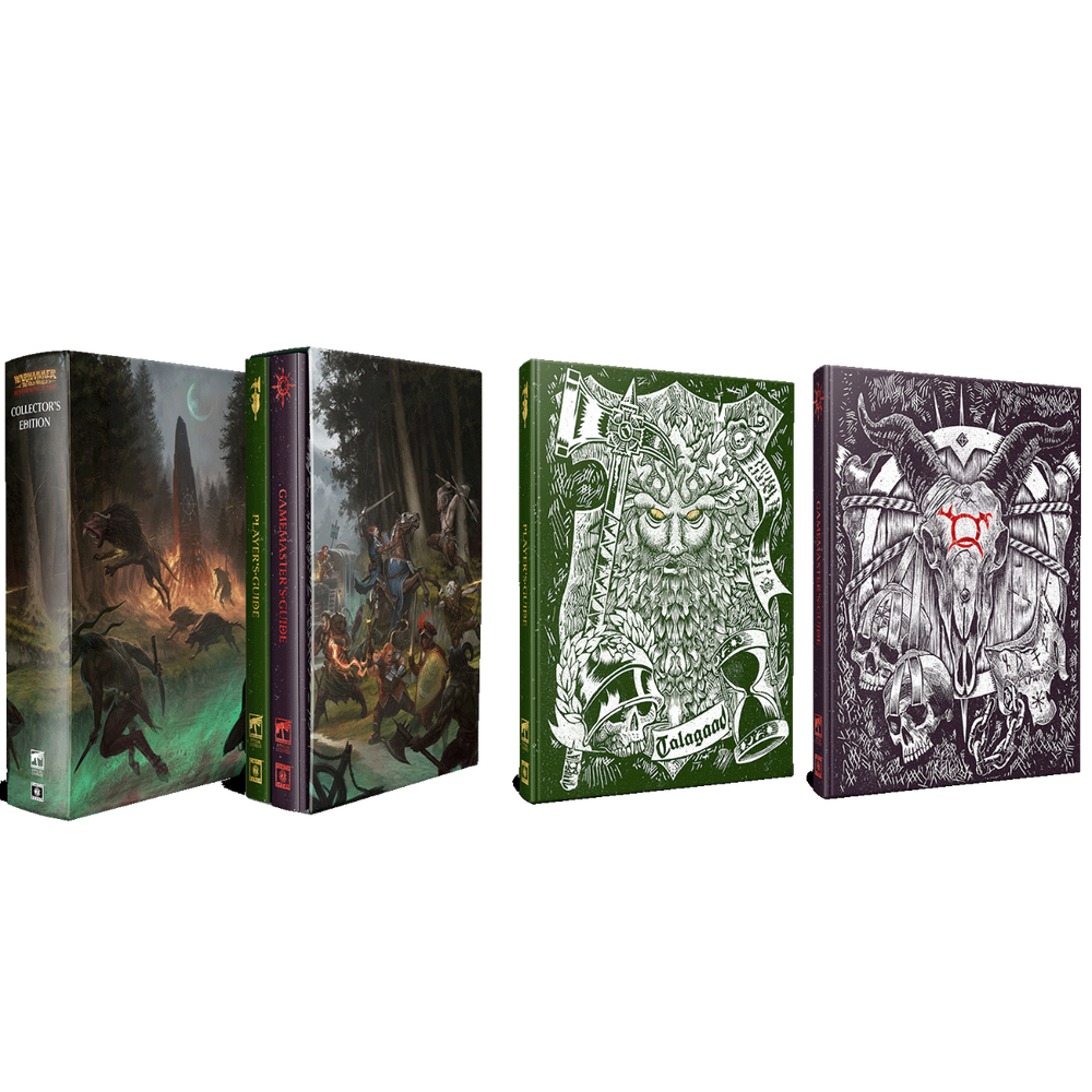 Warhammer The Old World RPG: Collector's Editions Bundle (Players Guide & Gamemaster's Guide)