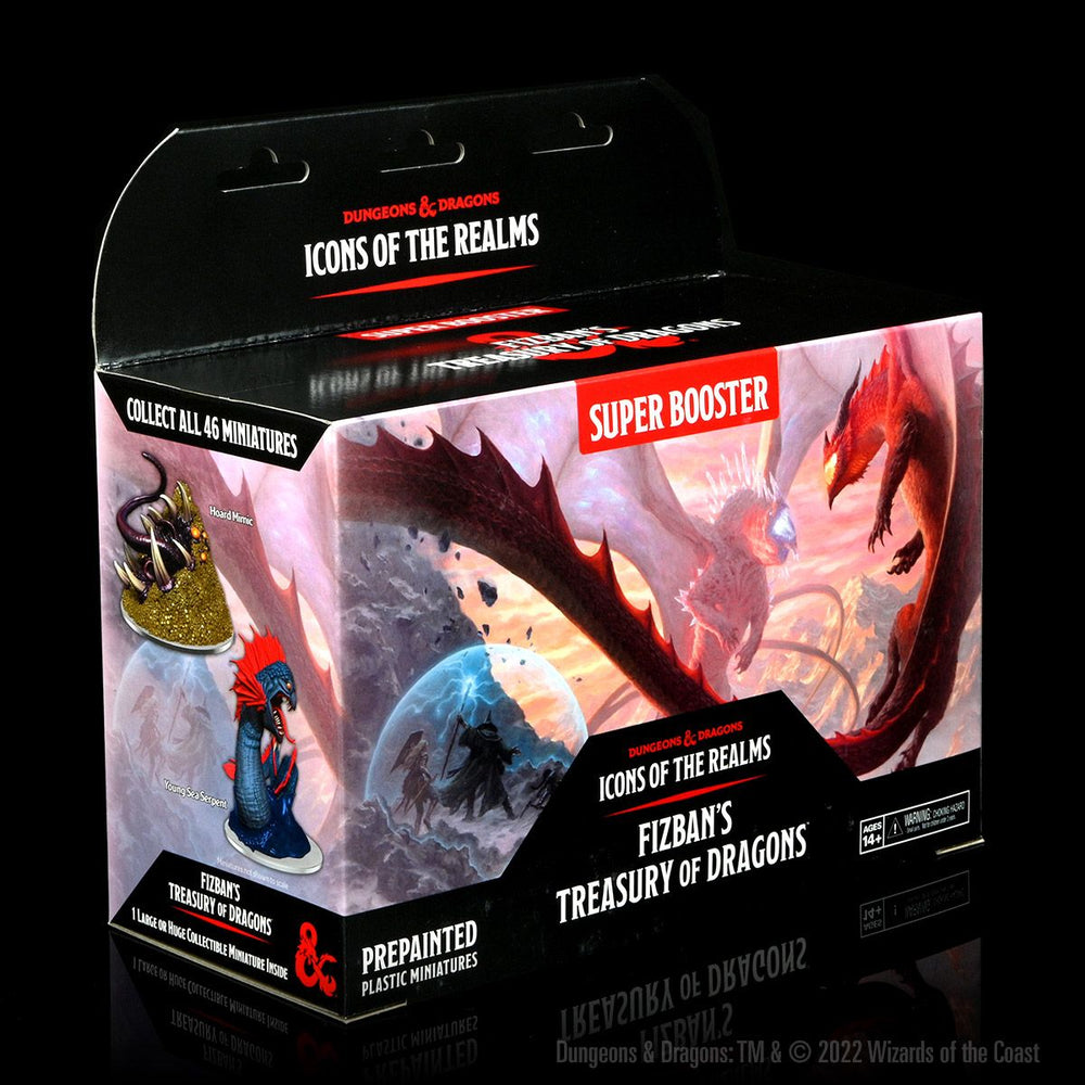 Mini Dungeons & Dragons Icons of the Realms: 22 Fizban's Treasury of Dragons Booster