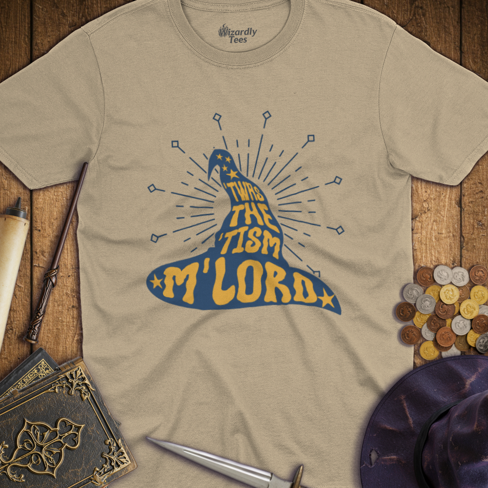 T-Shirt Wizardly: Twas the Tism M'Lord Wizard Hat
