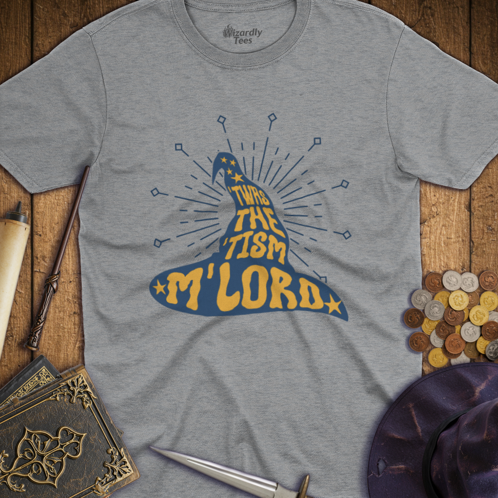 T-Shirt Wizardly: Twas the Tism M'Lord Wizard Hat