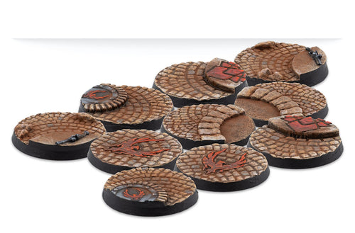 Warcrow: Bases Hegemony Scenery Bases - Alpha Series 30mm