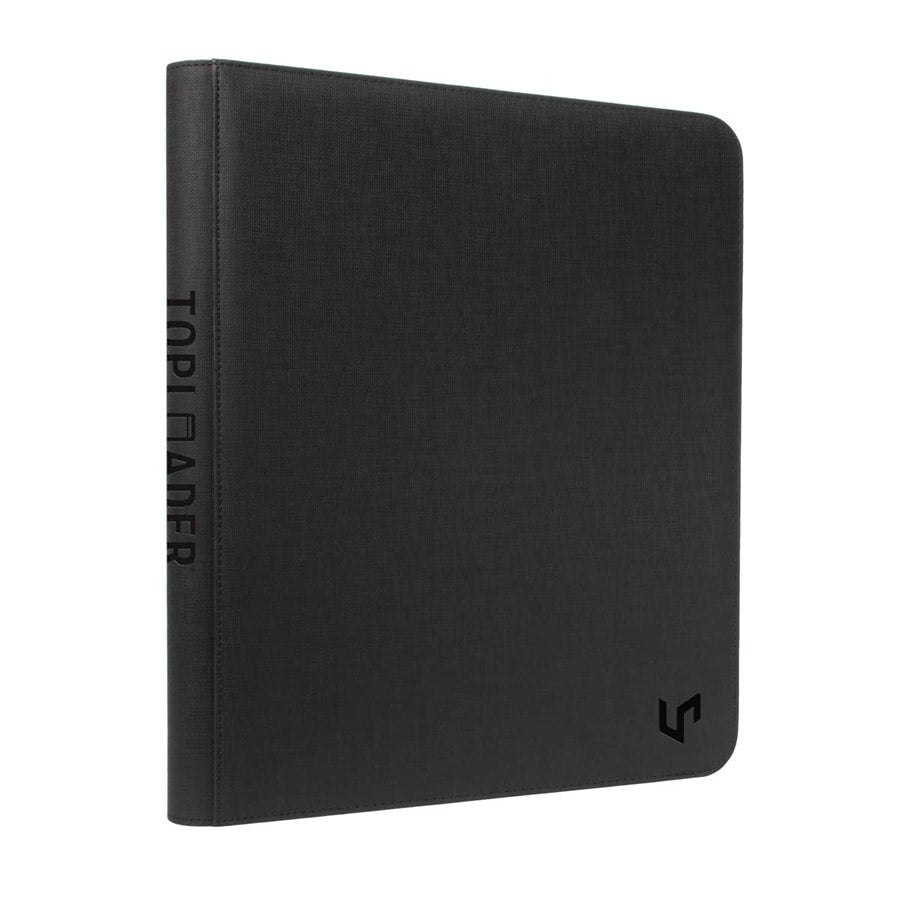 Binder: 9-Pocket Zippered Toploader- Solid Color