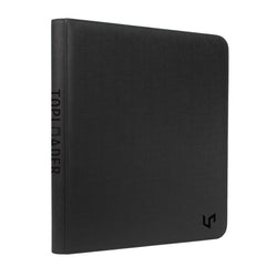 Binder: 9-Pocket Zippered Toploader- Solid Color