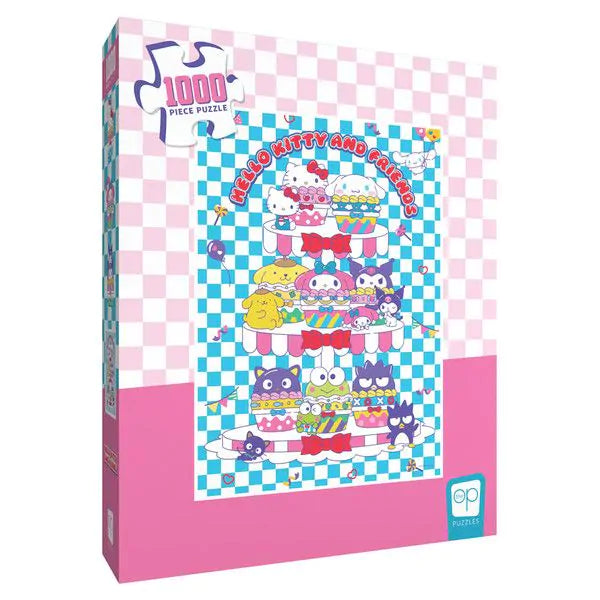 Puzzle USAopoly: 1000pc Hello Kitty & Friends - "Sweet Cupcakes"
