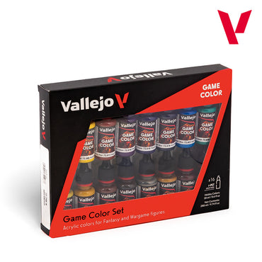 Paint Vallejo Game Color Set: Advanced - 16 Colors