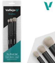 Paint Brush Vallejo: Dry Brush: Natural Hair