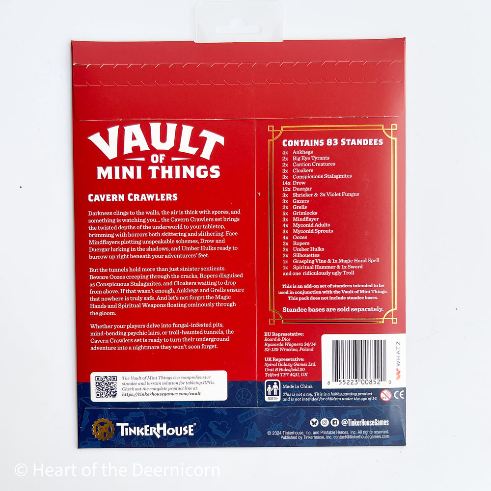 Mini TinkerTurf: Cavern Crawlers - Standee Expansion Pack