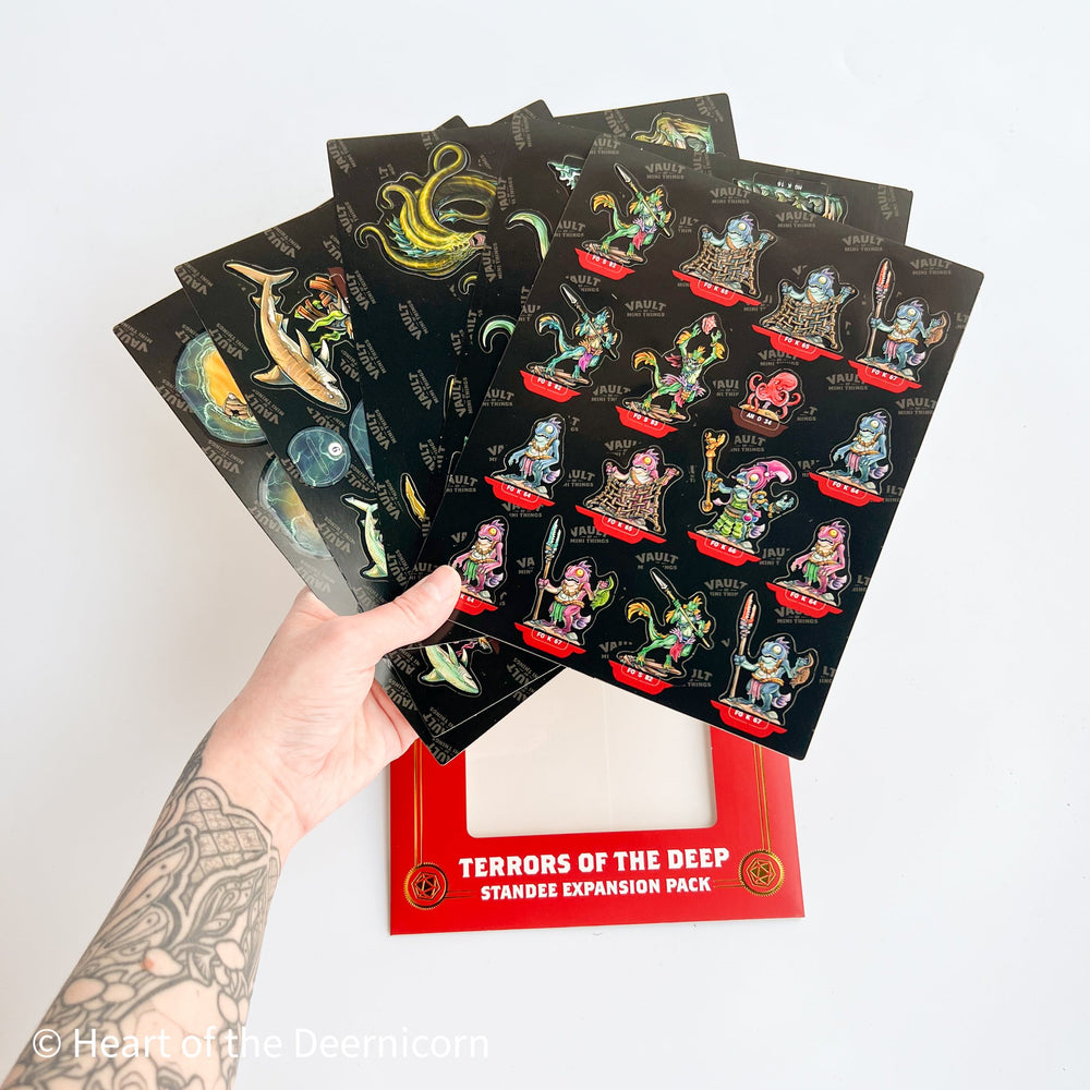 Mini TinkerTurf: Terrors Of The Deep - Standee Expansion Pack